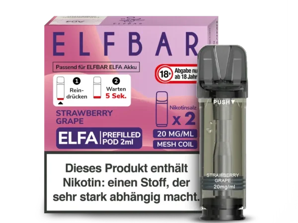 ELFA Pods Strawberry Grape - 20 mg/ml