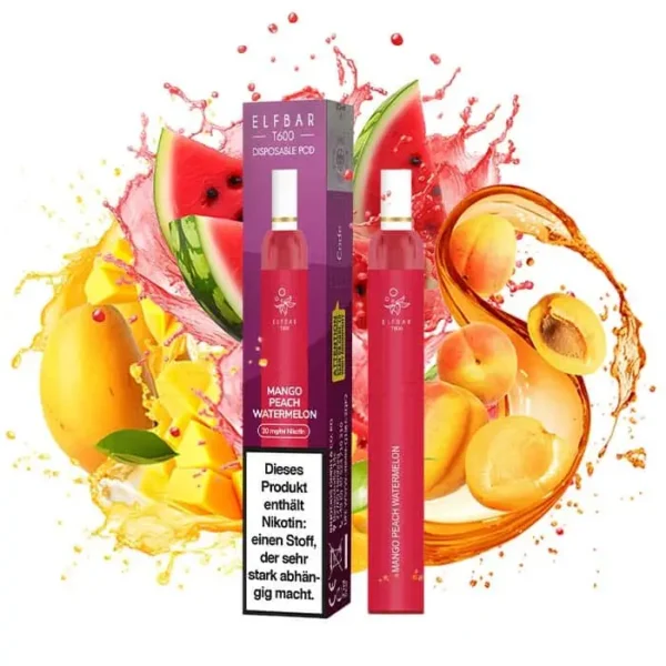 Elf Bar T600 Mango Peach Watermelon - 20 mg/ml