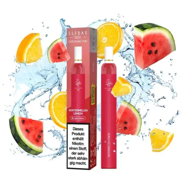 Elf Bar T600 Watermelon Lemon - 20 mg/ml
