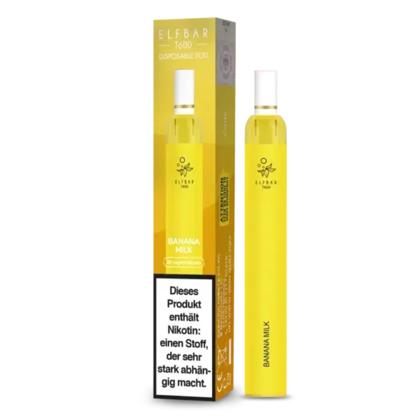 Elf Bar T600 Banana Milk - 20 mg/ml – Bild 2