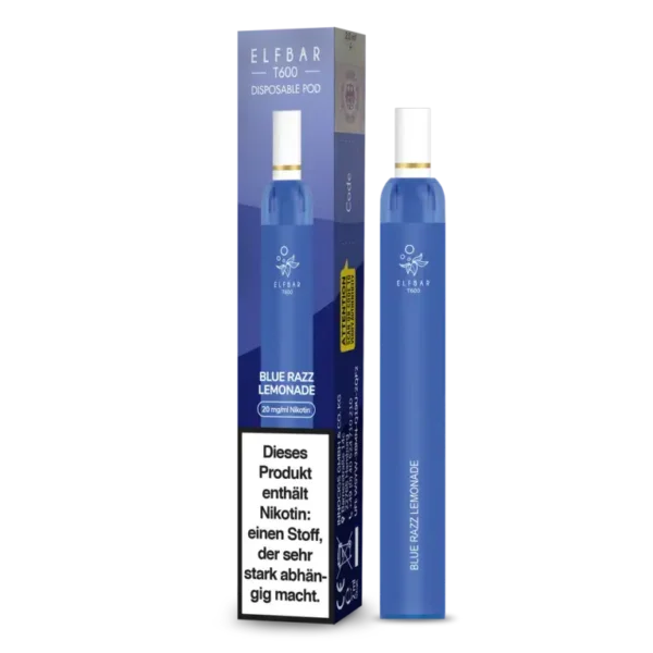 Elf Bar T600 Blue Razz Lemonade - 20 mg/ml – Bild 2