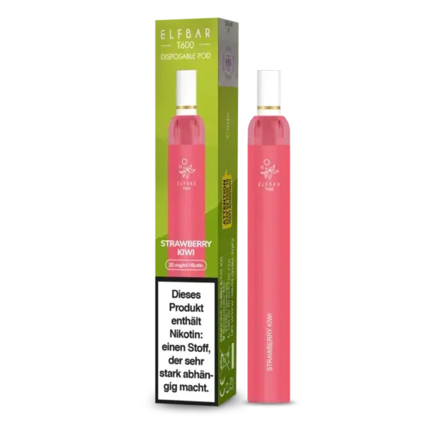 Elf Bar T600 Strawberry Kiwi - 20 mg/ml – Bild 2