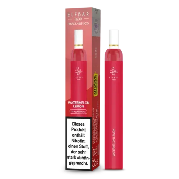 Elf Bar T600 Watermelon Lemon - 20 mg/ml – Bild 2